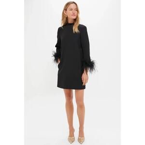 Tuckernuck Black Feather Mod Ellie Dress Size XL Sold Out EUC